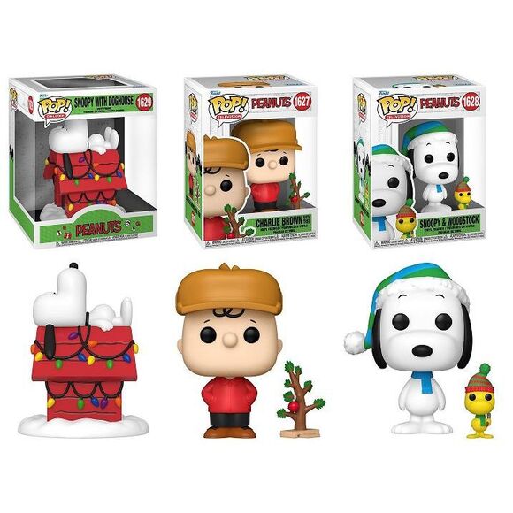 A Charlie Brown Christmas Funko Pop! Complete Set (3) - Picture 1 of 1